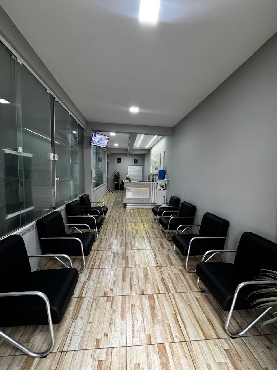 Recepção da SF Centro Terapêutico, em Castro, Paraná.